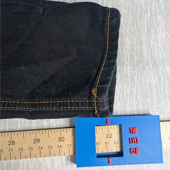 Rocawear Skinny Jeans Womens Size 5 Black Ankle Jeans Y2K Embroidered Pockets - Picture 9 of 9